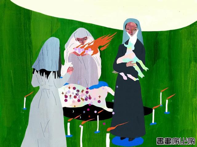 日式气氛插画太好看了！中国姑娘把自己的梦画出来，插画、诗和梦「免费公开课●大大微讲堂」-65.jpg