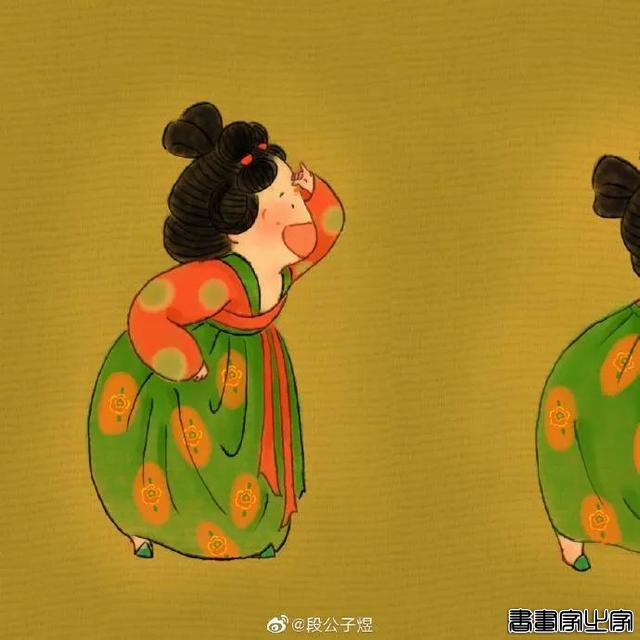 古风插画｜（3期）唐宫夜宴超可爱的古风插画-4.jpg