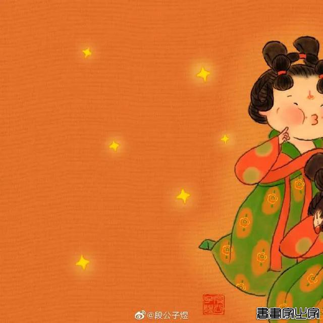 古风插画｜（3期）唐宫夜宴超可爱的古风插画-7.jpg
