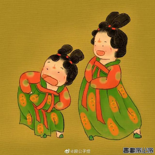 古风插画｜（3期）唐宫夜宴超可爱的古风插画-6.jpg