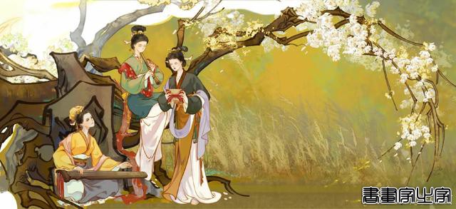 冒着仙气的人儿，似乎下一秒就要践踏五彩祥云飞天了！头像插画#-6.jpg