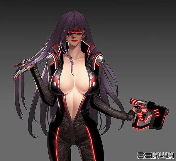 高清动漫插画设计，你们能猜出来是哪个国家的画风吗？-4.jpg