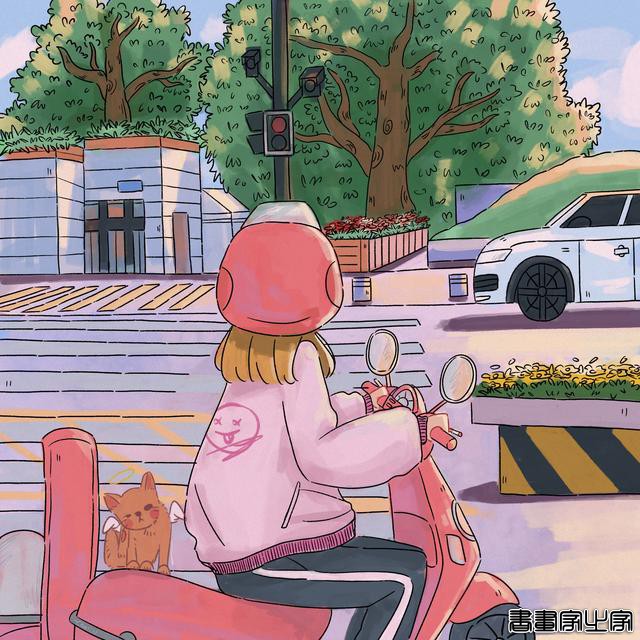 温暖治愈系插画，美美甜甜的少年日常-22.jpg