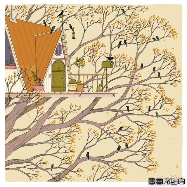 苏格兰爱丁堡插画家Anine B?senberg插画设计作品-6.jpg