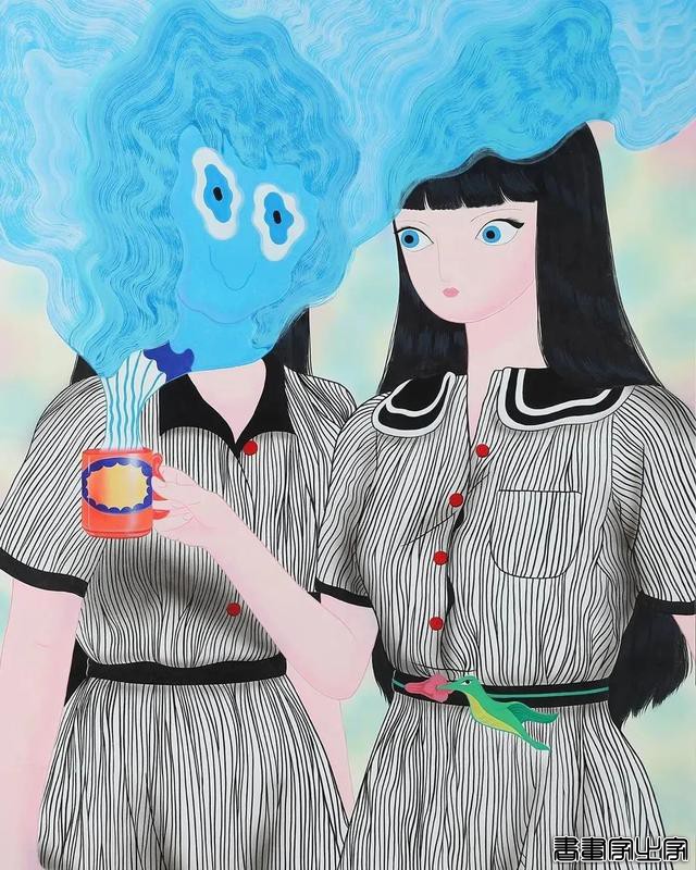 美女插画师笔下的迷人鬼魅，每一个细节如梦如幻，令人心动不已-7.jpg
