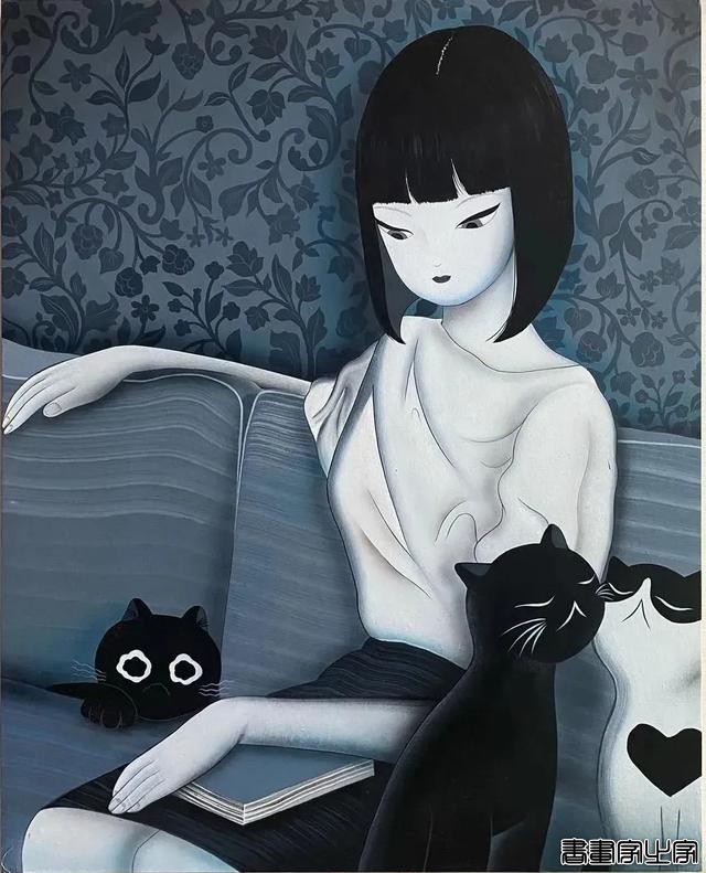 美女插画师笔下的迷人鬼魅，每一个细节如梦如幻，令人心动不已-13.jpg