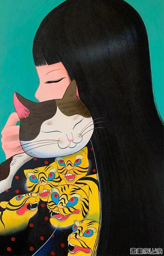 美女插画师笔下的迷人鬼魅，每一个细节如梦如幻，令人心动不已-15.jpg