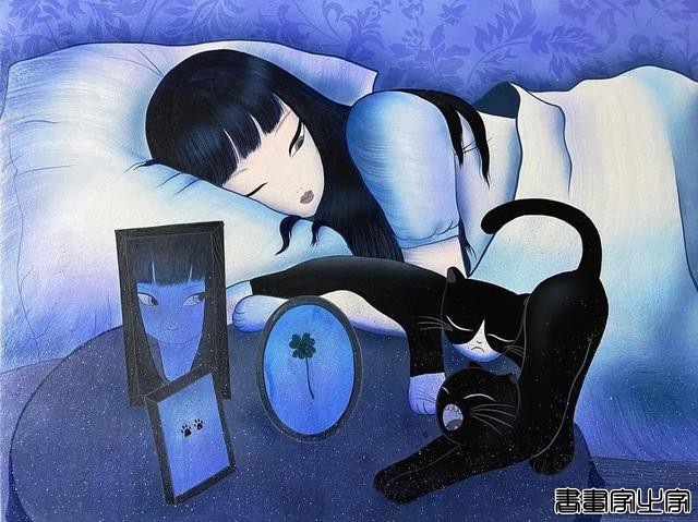 美女插画师笔下的迷人鬼魅，每一个细节如梦如幻，令人心动不已-16.jpg