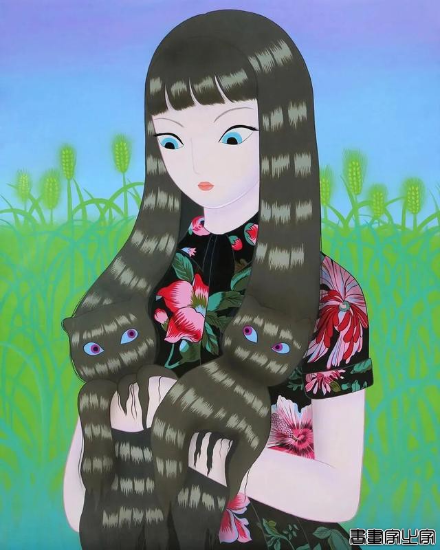 美女插画师笔下的迷人鬼魅，每一个细节如梦如幻，令人心动不已-18.jpg