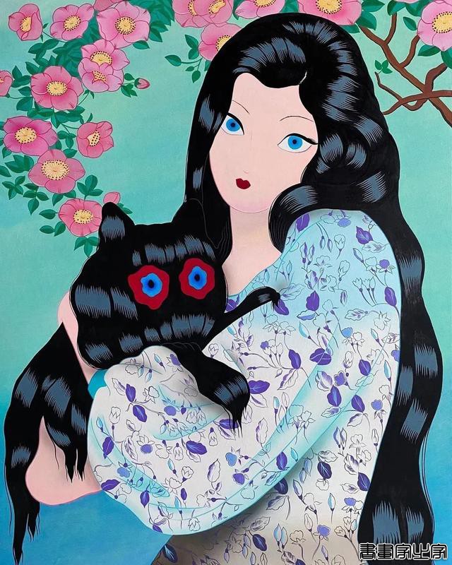 美女插画师笔下的迷人鬼魅，每一个细节如梦如幻，令人心动不已-19.jpg