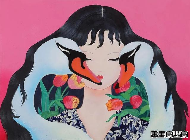 美女插画师笔下的迷人鬼魅，每一个细节如梦如幻，令人心动不已-28.jpg