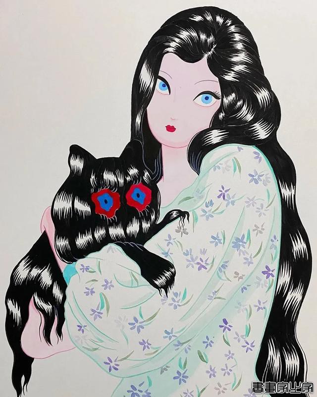 美女插画师笔下的迷人鬼魅，每一个细节如梦如幻，令人心动不已-32.jpg