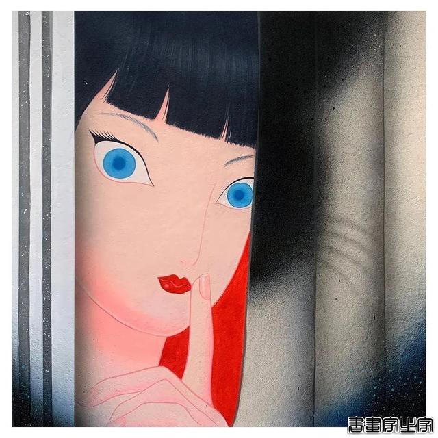 美女插画师笔下的迷人鬼魅，每一个细节如梦如幻，令人心动不已-39.jpg
