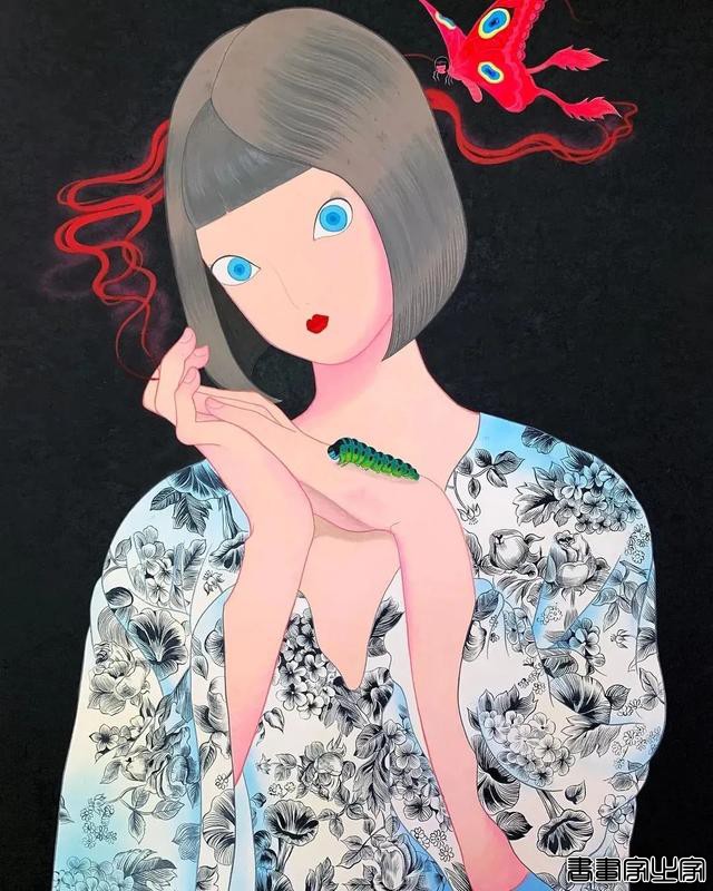 美女插画师笔下的迷人鬼魅，每一个细节如梦如幻，令人心动不已-44.jpg