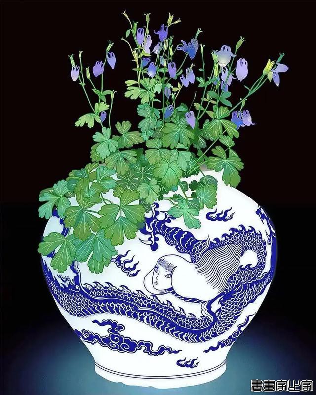 美女插画师笔下的迷人鬼魅，每一个细节如梦如幻，令人心动不已-56.jpg