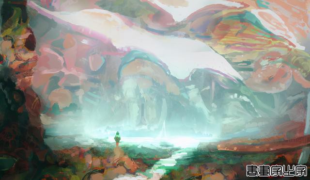 炫丽的梦幻场景插画，，MOCARANM作品-7.jpg