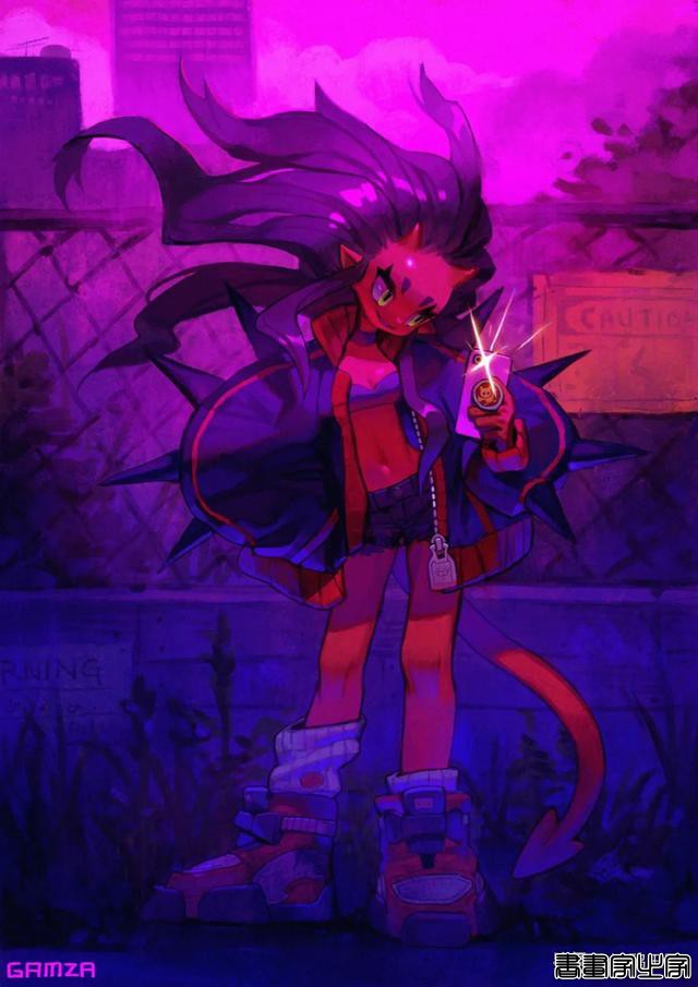 LEE MK (GAMZA)/贯彻爱与真实的邪恶｜插画分享-20.jpg
