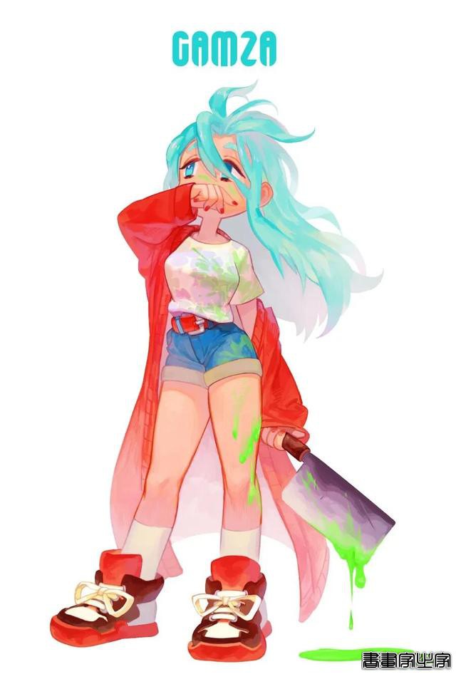 LEE MK (GAMZA)/贯彻爱与真实的邪恶｜插画分享-35.jpg