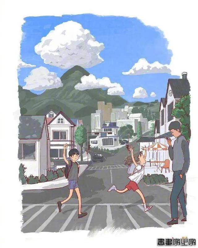 ???韩国插画师 oheat 笔下让人向往的童年系列插画作品-4.jpg