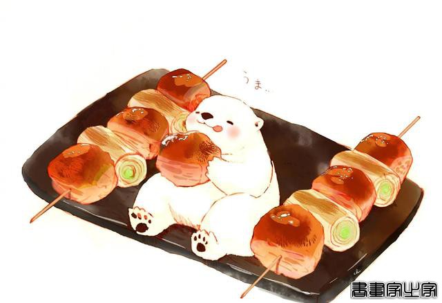 「插画」这美食可爱百分百-6.jpg