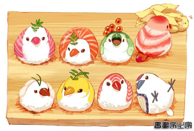 「插画」这美食可爱百分百-12.jpg