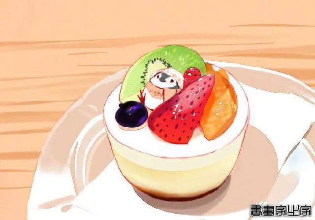 「插画」这美食可爱百分百-18.jpg