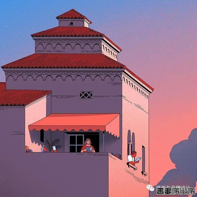插画丨矢量风景插画，细节丰富有内涵，每一幅作品都风格明快，叙事简洁-26.jpg