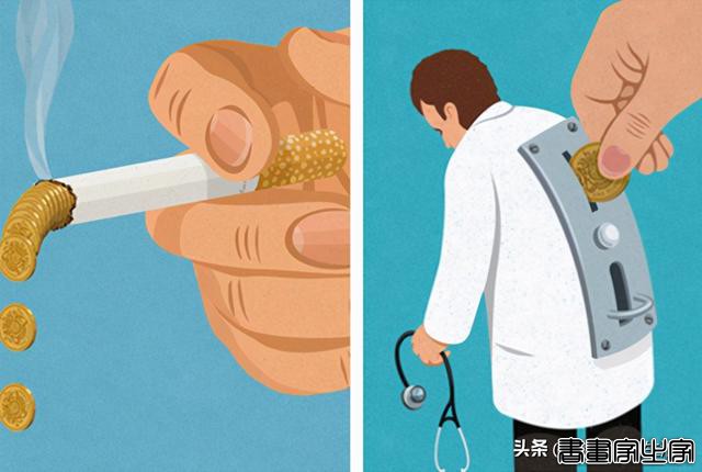 插画看世界：讽刺了丑陋的现象，引起成年人共鸣的9幅插画-6.jpg