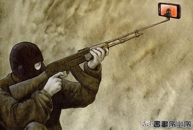 插画看世界：讽刺了丑陋的现象，引起成年人共鸣的9幅插画-4.jpg