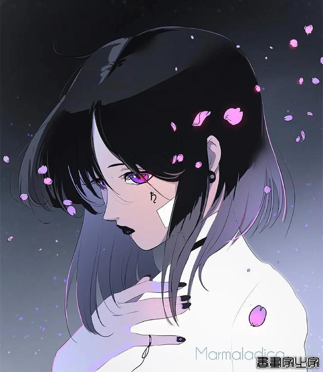 插画分享｜绚丽的少女插画～童年的女神-4.jpg