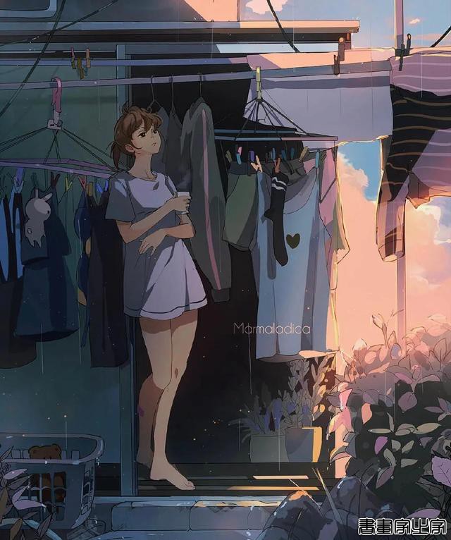 插画分享｜绚丽的少女插画～童年的女神-7.jpg