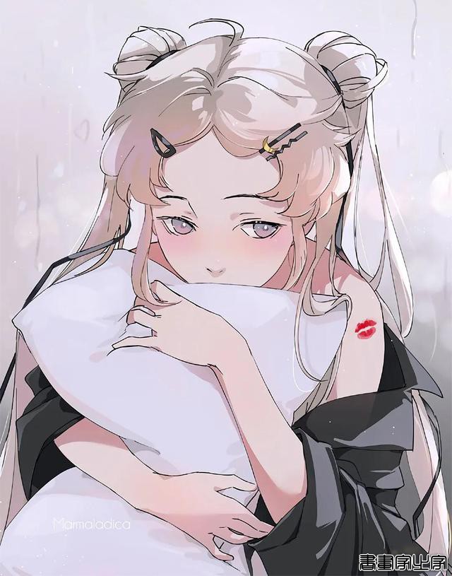 插画分享｜绚丽的少女插画～童年的女神-8.jpg
