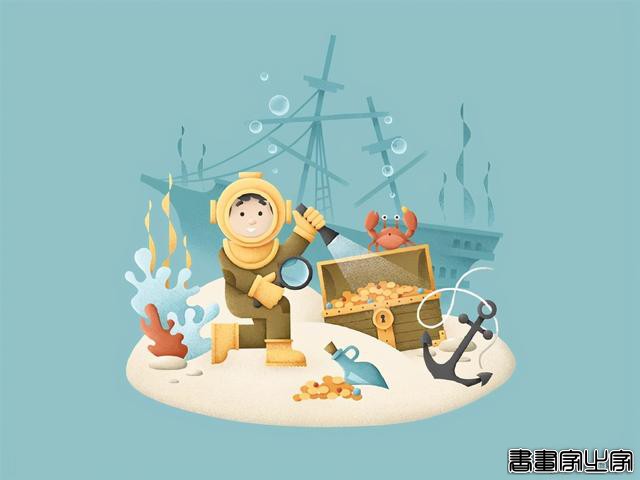 六一儿童节快到了，分享一些充满童趣的插画作品吧-5.jpg