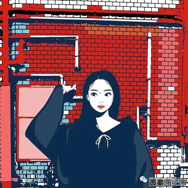 插画丨街头嘻哈少女的潮牌街拍，干净的笔触明亮的色调，每个场景都太有感觉了-42.jpg