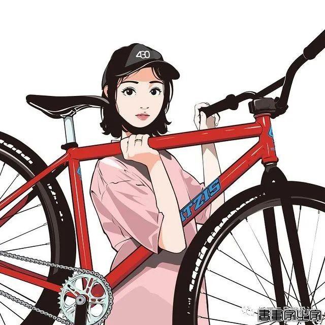 插画丨街头嘻哈少女的潮牌街拍，干净的笔触明亮的色调，每个场景都太有感觉了-53.jpg