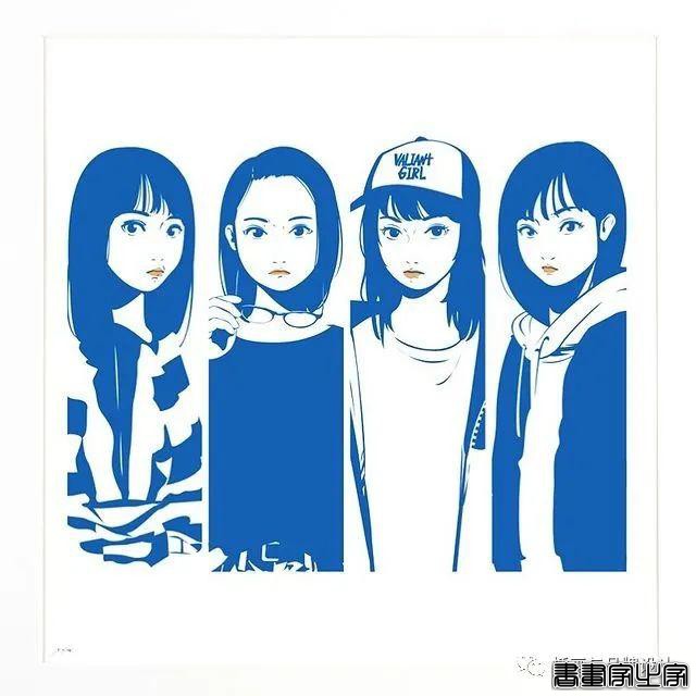 插画丨街头嘻哈少女的潮牌街拍，干净的笔触明亮的色调，每个场景都太有感觉了-73.jpg