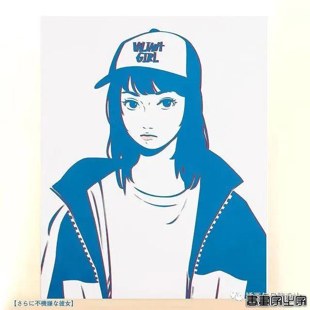 插画丨街头嘻哈少女的潮牌街拍，干净的笔触明亮的色调，每个场景都太有感觉了-74.jpg