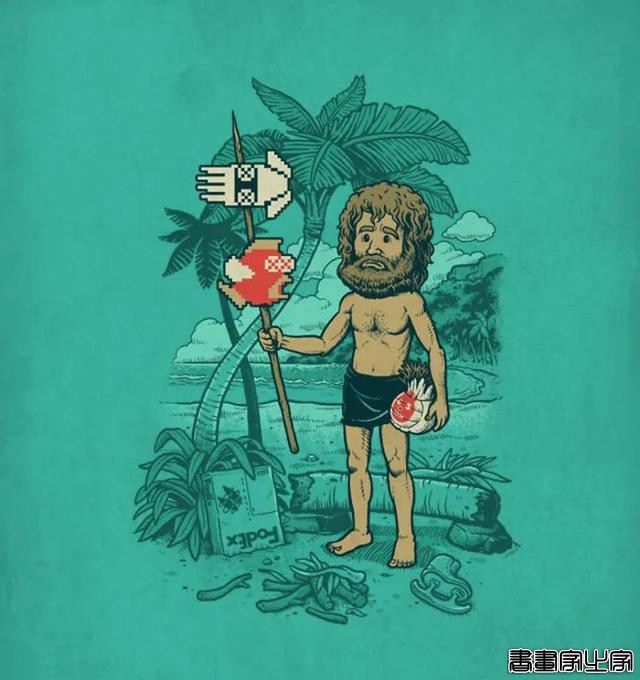 33幅讽刺人性的插画，看懂一半，就胜过读懂一本书-21.jpg