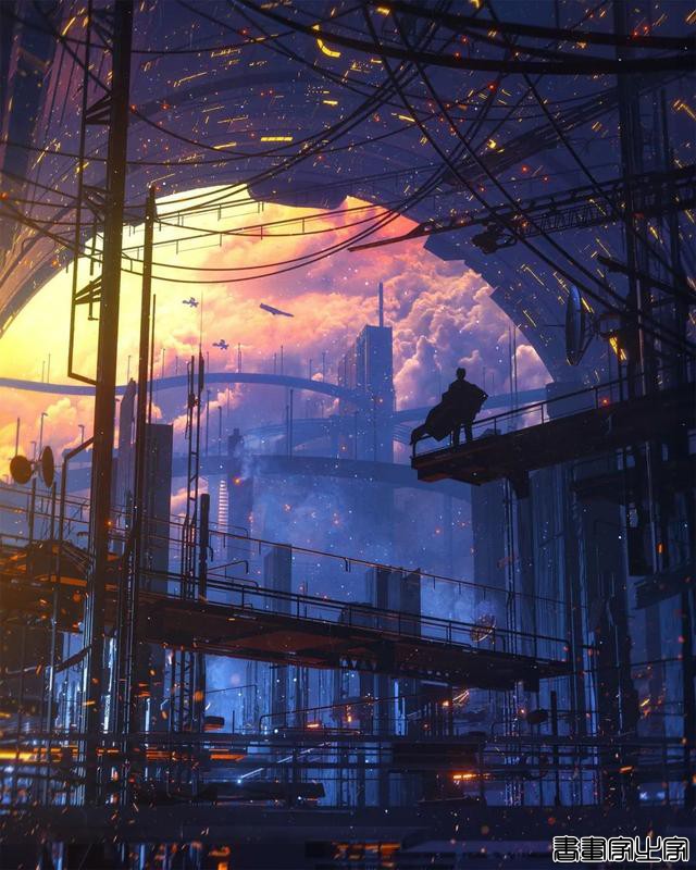 插画作品赏析｜Dangiuz赛博朋克风格插画作品-10.jpg