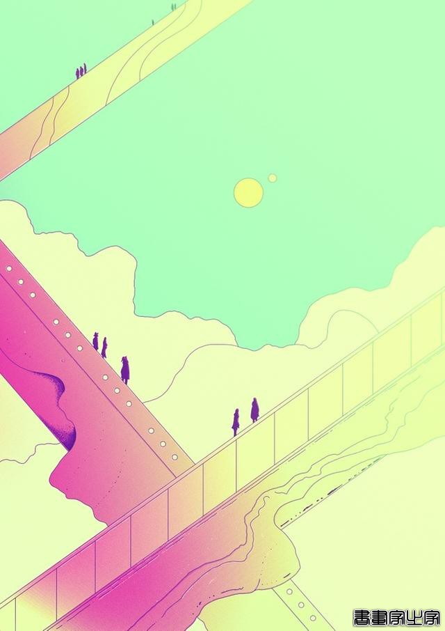 爱尔兰平面艺术家/插画家Martin Millar平面插画设计作品第一波-7.jpg