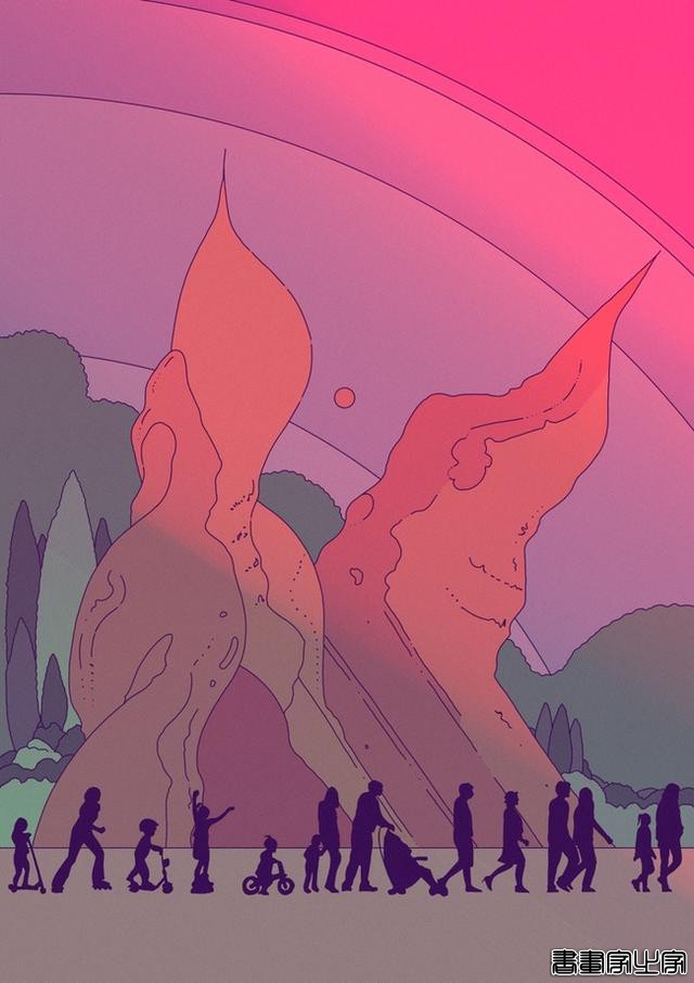 爱尔兰平面艺术家/插画家Martin Millar平面插画设计作品第一波-13.jpg