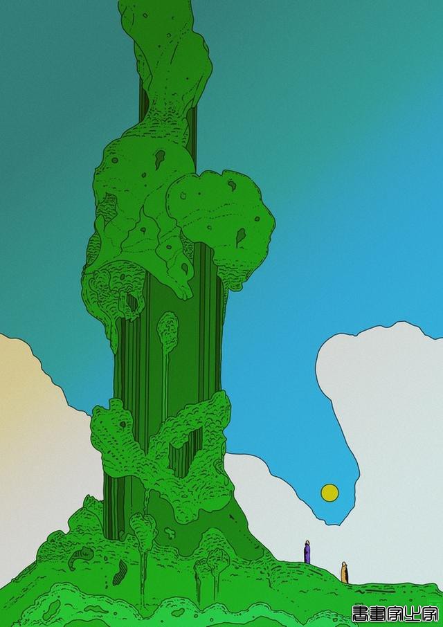 爱尔兰平面艺术家/插画家Martin Millar平面插画设计作品第一波-15.jpg