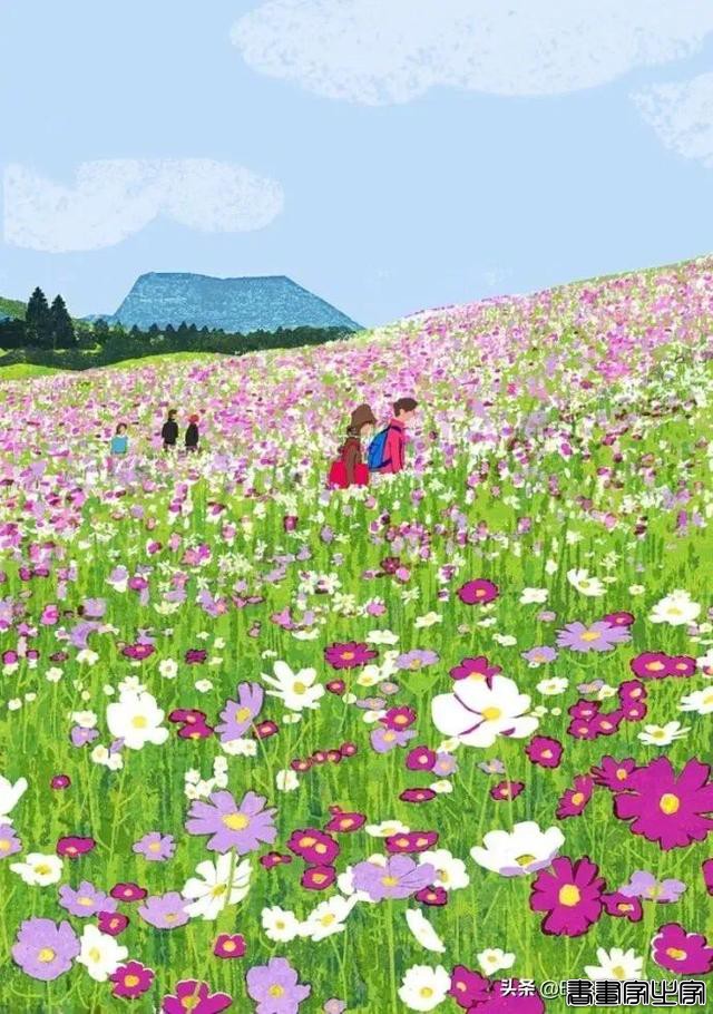 插画欣赏：一组日本优秀画师Tatsuro Kiuchi的清新插画-5.jpg