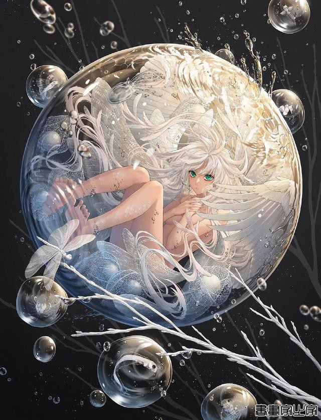 「插画」干净的白衣少女-12.jpg