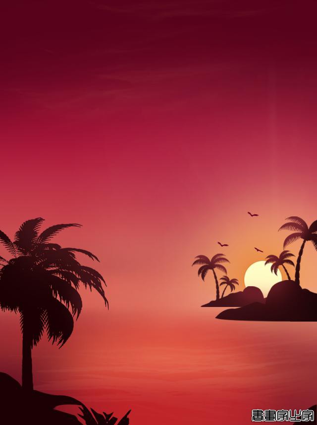 日落夏威夷插画-11.jpg