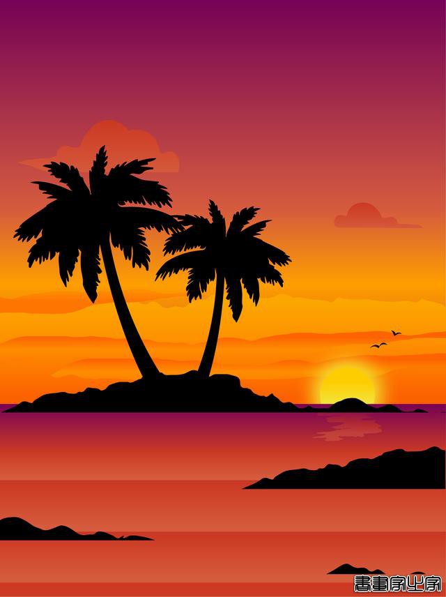日落夏威夷插画-13.jpg