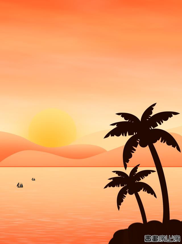 日落夏威夷插画-19.jpg