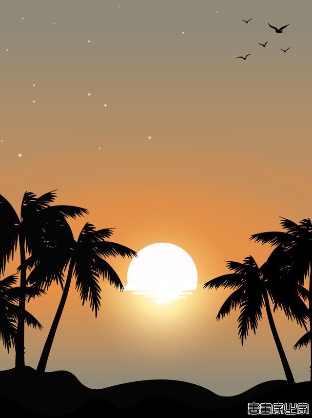 日落夏威夷插画-17.jpg
