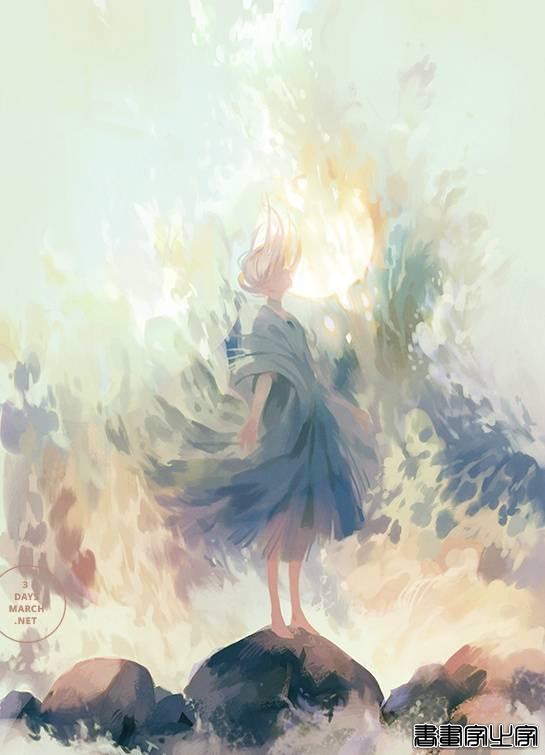 梦幻与现实，唯美插画，澳大利亚画师loika作品-8.jpg