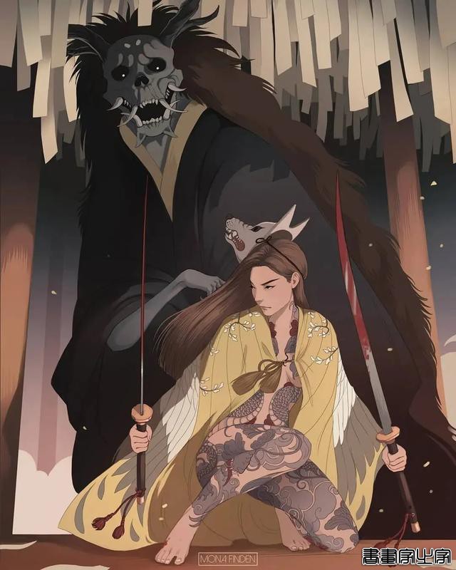 插画欣赏 | 你要变得足够强大，然后才有然后-9.jpg